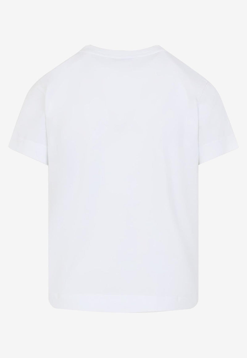 Logo-Embroidered Crewneck T-shirt