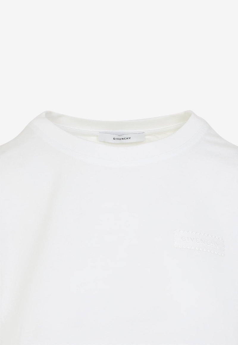 Logo-Embroidered Crewneck T-shirt