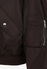 Double-Zip Bomber Jacket