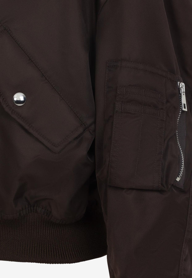 Double-Zip Bomber Jacket