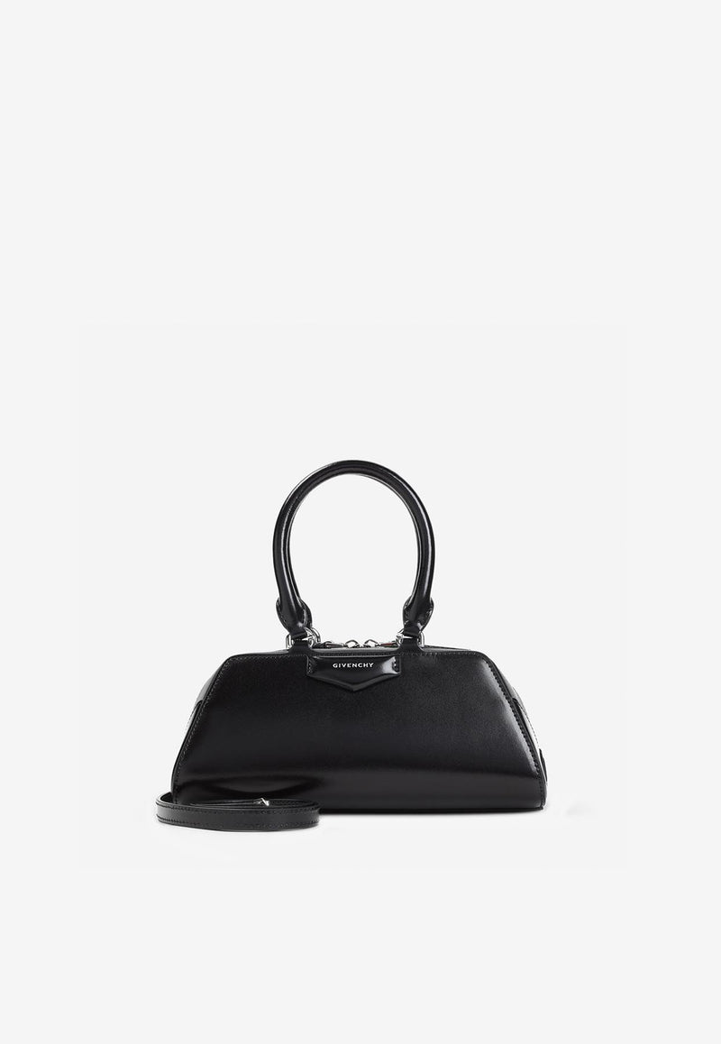 Mini Antigona EW Top Handle Bag in Calf Leather