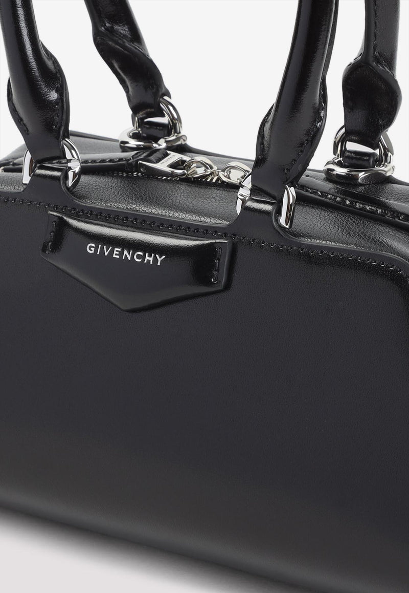 Mini Antigona EW Top Handle Bag in Calf Leather