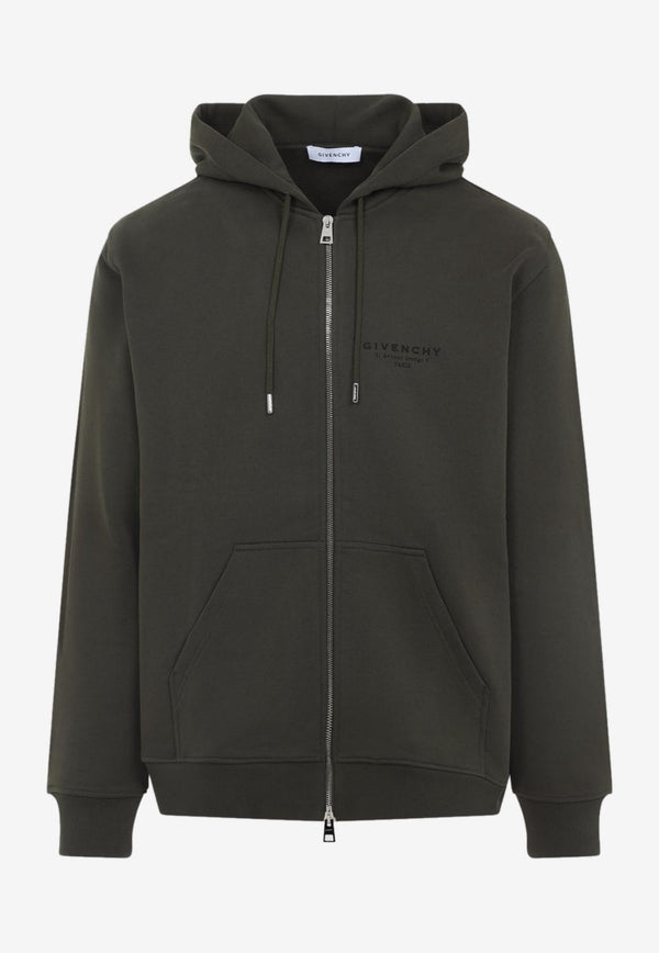 Logo Zip-Up Hoodie
