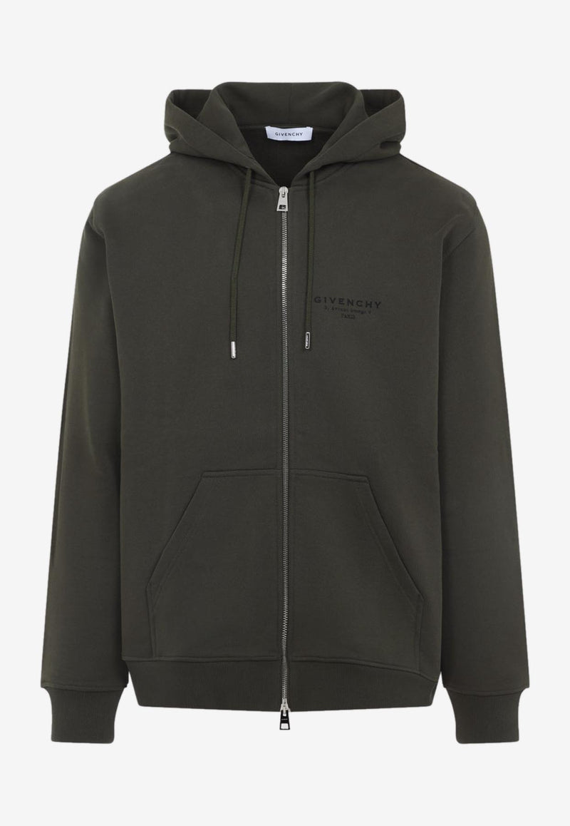 Logo Zip-Up Hoodie