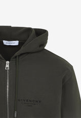 Logo Zip-Up Hoodie