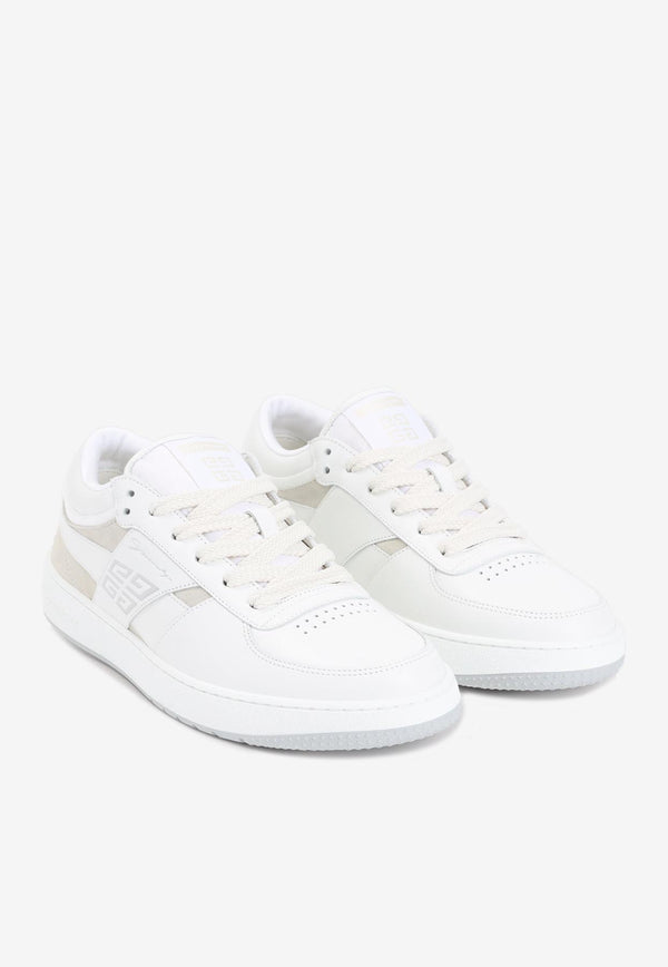G Move Low-Top Sneakers in Calf Leather