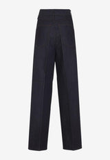 Key Charm Straight-Leg Jeans