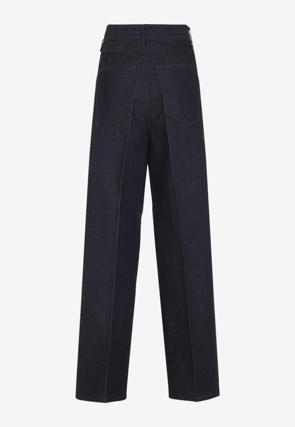 Key Charm Straight-Leg Jeans