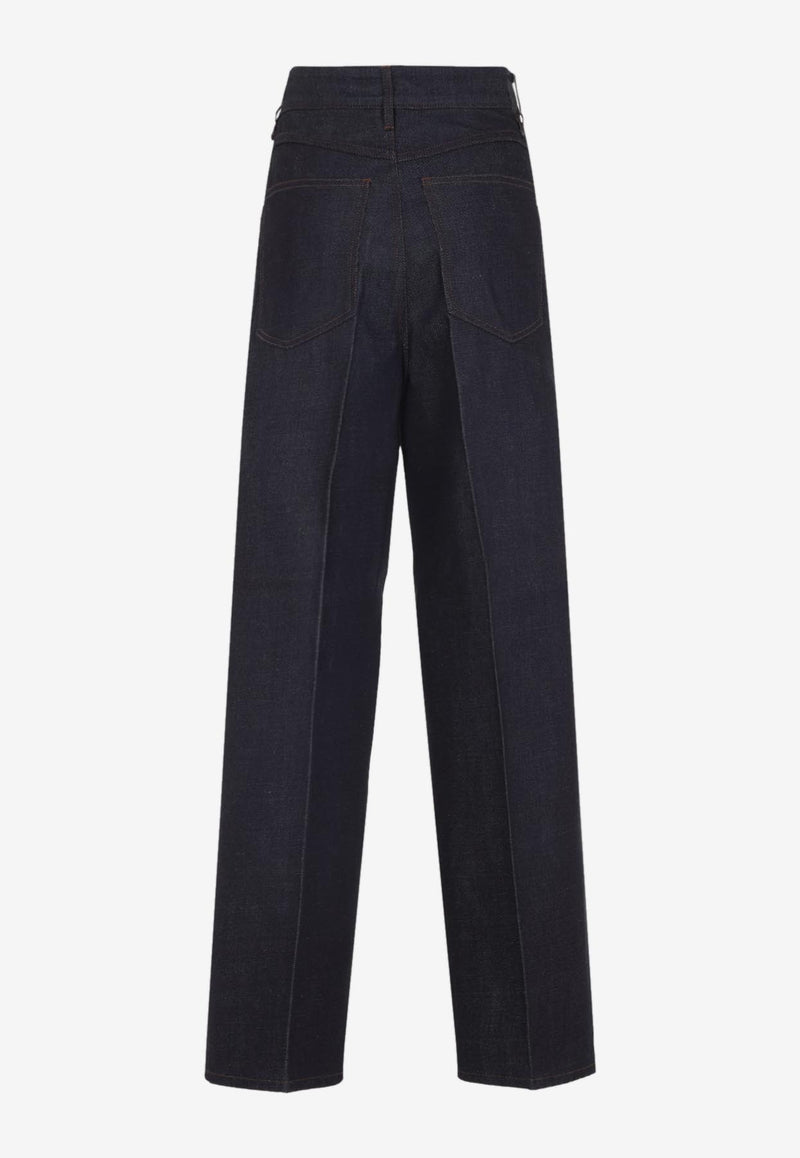 Key Charm Straight-Leg Jeans