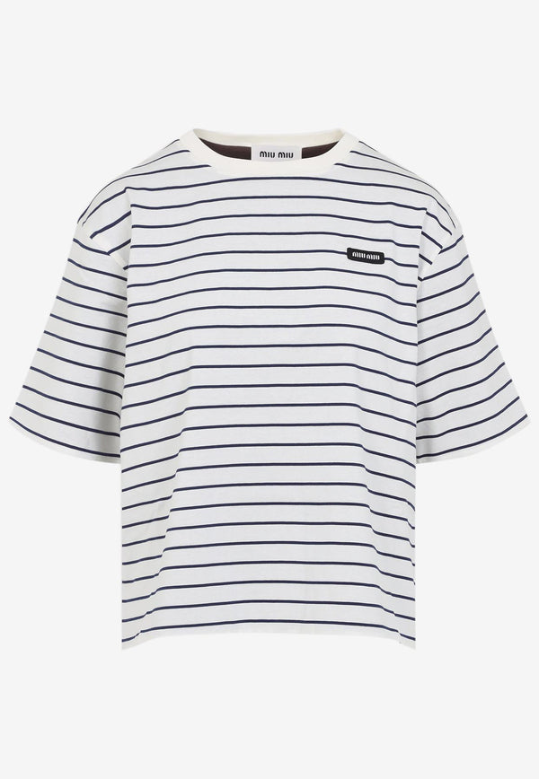 Striped Crewneck T-shirt