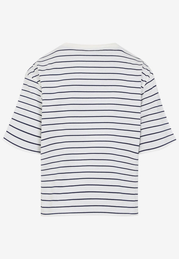 Striped Crewneck T-shirt