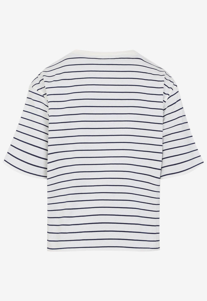 Striped Crewneck T-shirt