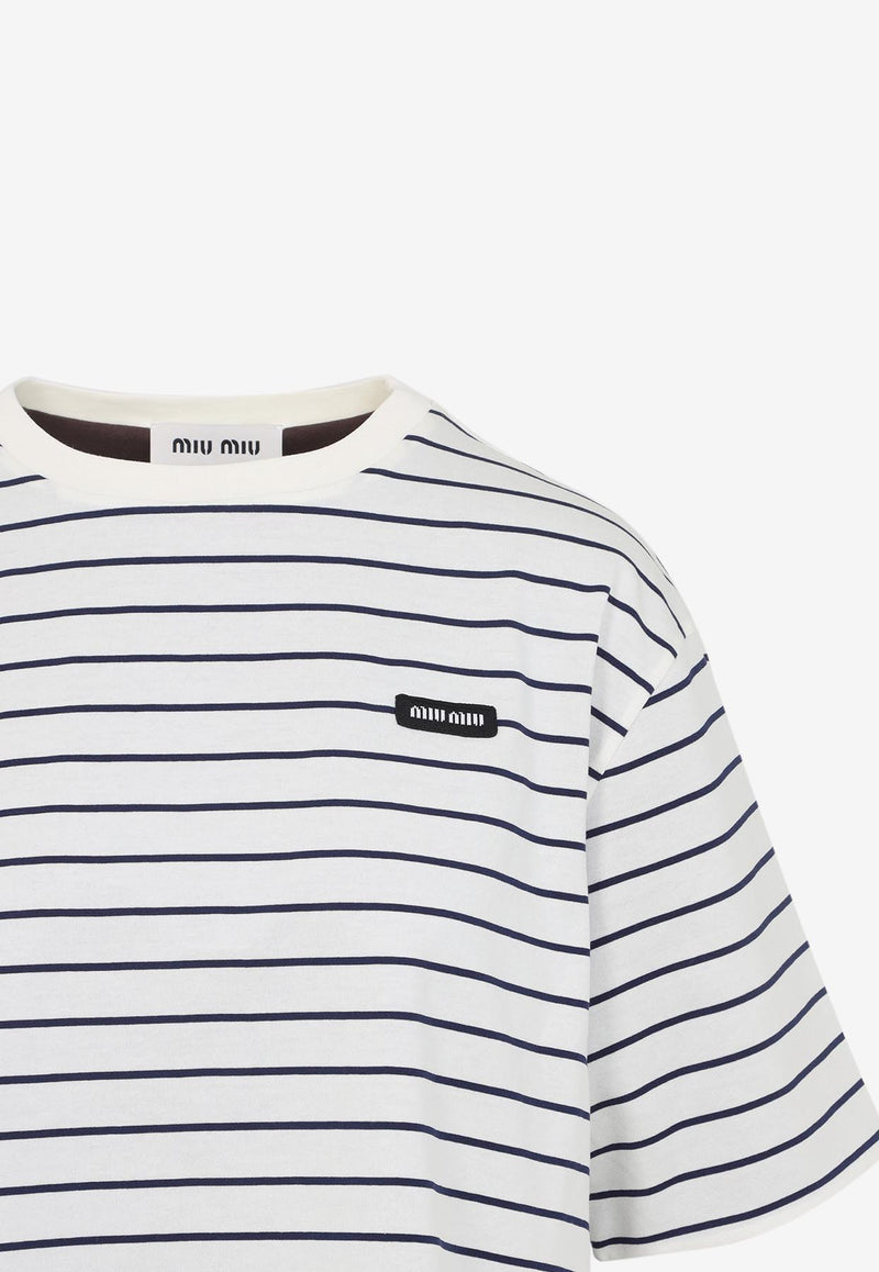 Striped Crewneck T-shirt