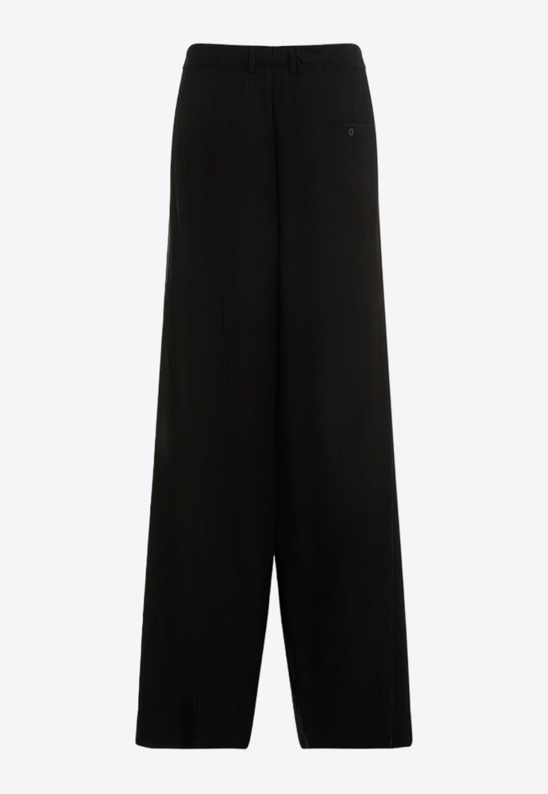 Tailored Wide-Leg Pants