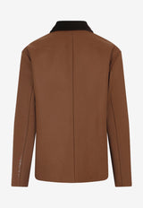 Double Splittable Wool Felt Workwear Jacket