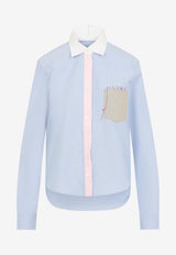 Baby Shirt with Embroidered Front Pocket