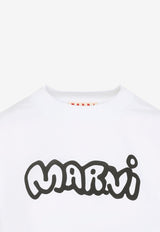 Logo Lettering Cropped  T-shirt