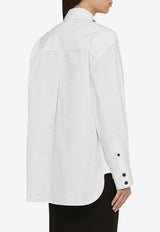 Khaite Missa Long-Sleeved Shirt White 2311210W210/O_KHAIT-100