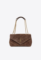 Loulou Suede Shoulder Bag