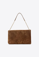 Envelope Suede Shoulder Bag