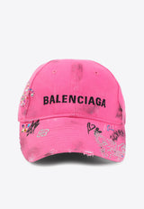 Upcycled Embellished Baseball Cap