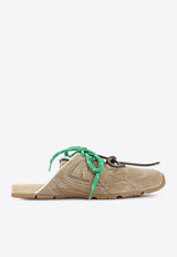 X New Balance 530 SL Suede Mule Sneakers