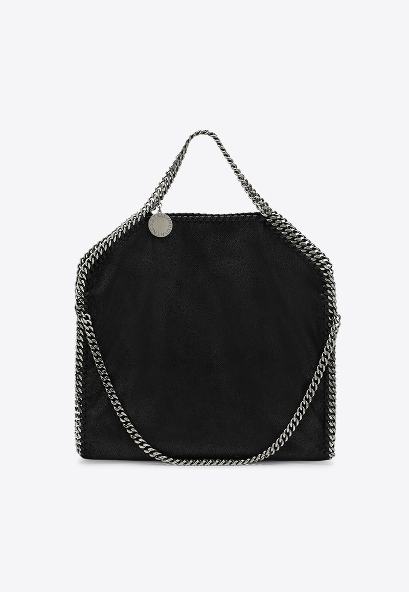 Stella McCartney Falabella Fold Over Top Handle Bag Black 234387W9132/S_STELL-1000