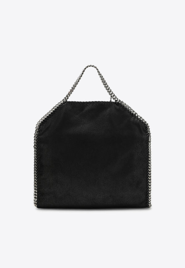 Stella McCartney Falabella Fold Over Top Handle Bag Black 234387W9132/S_STELL-1000