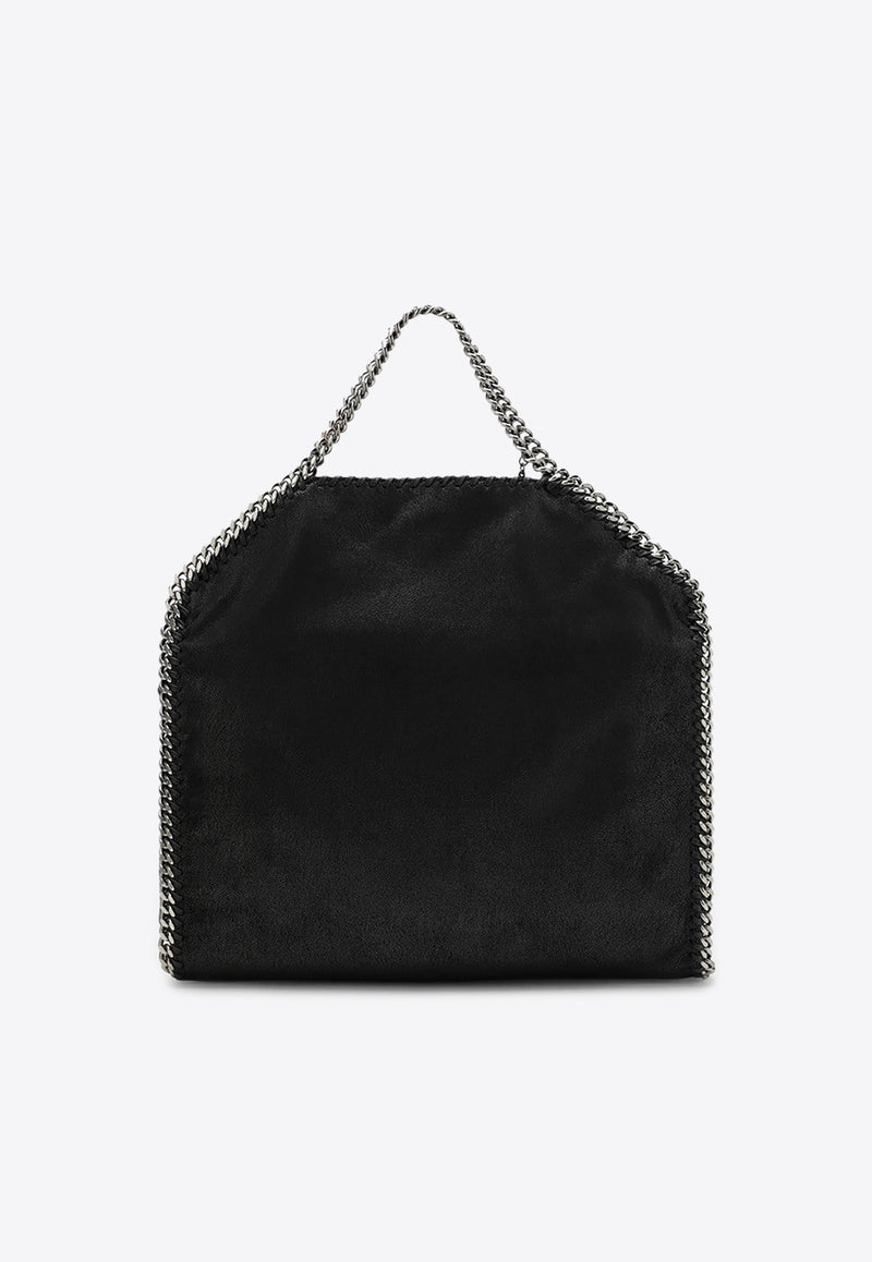 Stella McCartney Falabella Fold Over Top Handle Bag Black 234387W9132/S_STELL-1000