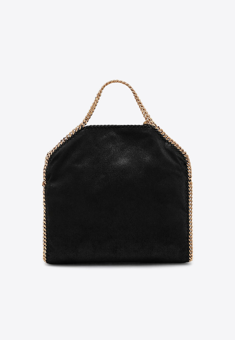 Stella McCartney Falabella Fold-Over Tote Bag Black 234387W9355/R_STELL-1000