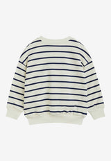 Mini Rodini Boys Striped Ferry Sweatshirt Multicolor 2362012360CO/Q_MIRO-BL
