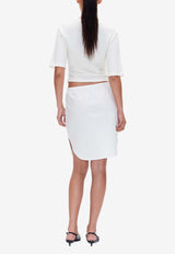 Baum und Pferdgarten Sammy Elastic Waist Mini Skirt White 23913WHITE