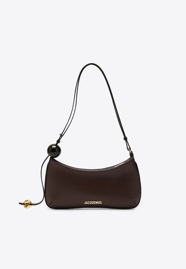 Jacquemus Le Bisou Leather Shoulder Bag Brown 23E231BA0573000/P_JACQM-855