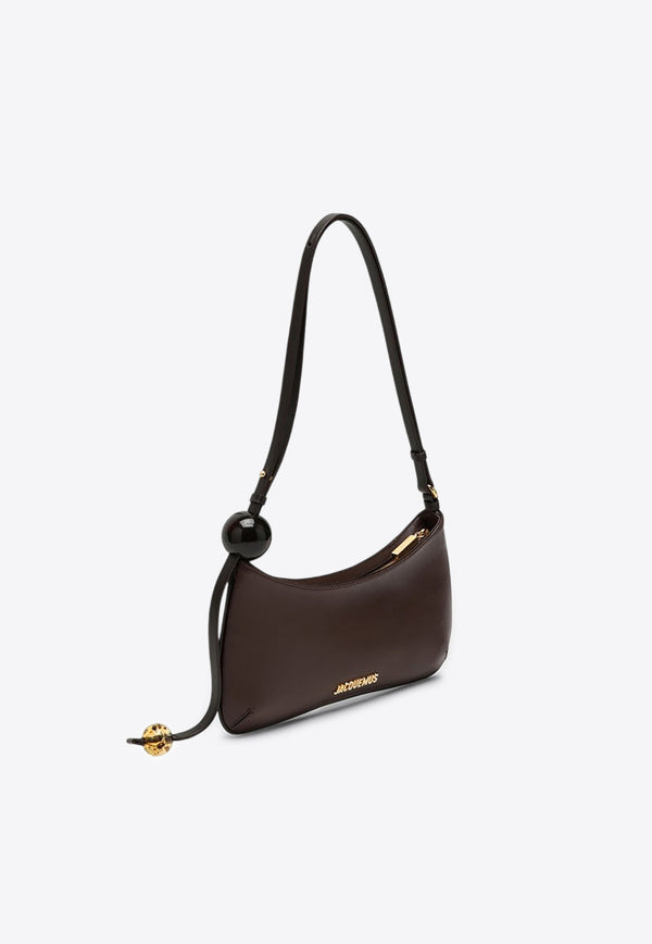 Jacquemus Le Bisou Leather Shoulder Bag Brown 23E231BA0573000/P_JACQM-855