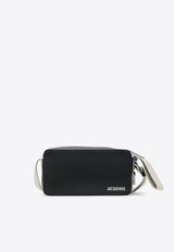 Jacquemus Le Cuerda Horizontal Messenger Bag Black 23EBAM00092AC17C01/R_JACQM-990