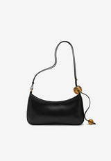 Jacquemus Le Bisou Perle Leather Shoulder Bag Black 23EBAW00057AC01C01/R_JACQM-990
