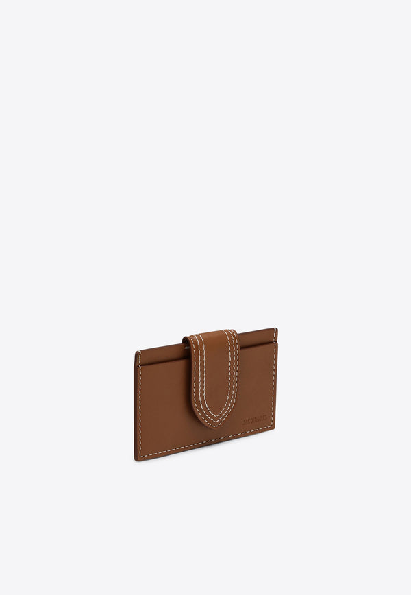 Jacquemus Le Bambino Leather Cardholder Brown 23H233SL1223072/P_JACQM-811