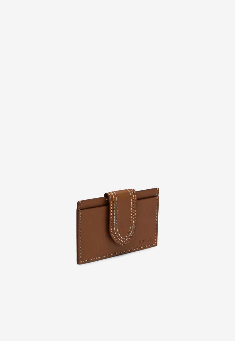 Jacquemus Le Bambino Leather Cardholder Brown 23H233SL1223072/P_JACQM-811