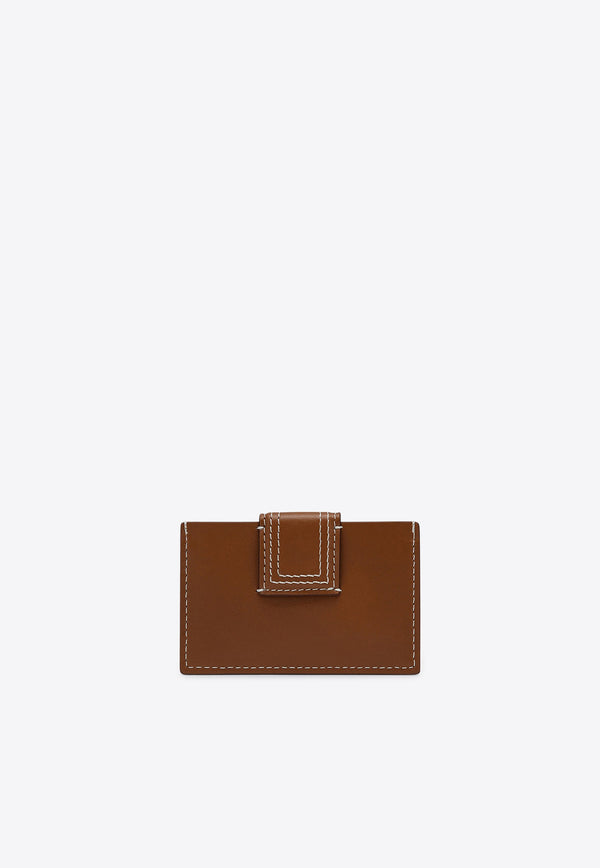 Jacquemus Le Bambino Leather Cardholder Brown 23H233SL1223072/P_JACQM-811