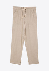 Isabel Marant Rope Drawstring Silk Pants 23PPA0025FBA1J58E/O_ISAET-23EC