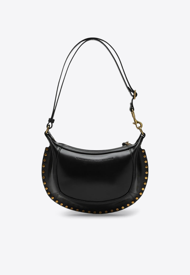 Isabel Marant Oskan Moon Shoulder Bag Black 23PPP0003FAA1C01M/P_ISAMA-01BK