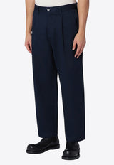 New Amsterdam Surf Association Straight-Leg Tailored Pants Blue 2402026001PL/P_NEWA-NA