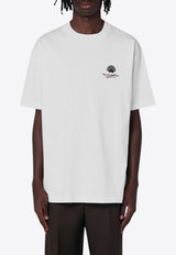 New Amsterdam Surf Association Logo Print Oversized T-shirt White 2402162001CO/P_NEWA-WHT