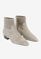 Stassi Suede Ankle Boots