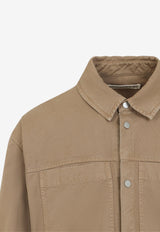 Embroidered Buttoned Overshirt