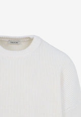 Wool Blend Crewneck Sweater