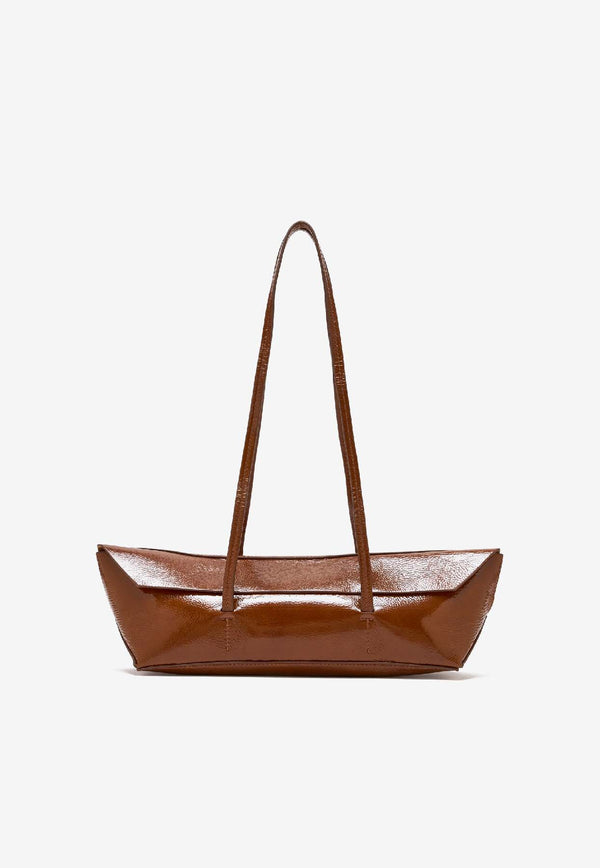 Christopher Esber Mini Gondola Leather Tote Bag Brown 24048357_BROWN