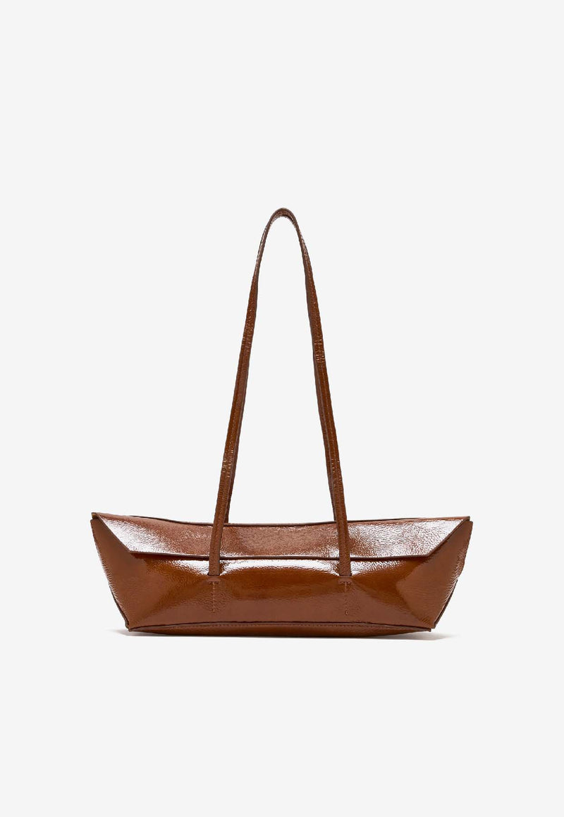 Christopher Esber Mini Gondola Leather Tote Bag Brown 24048357_BROWN