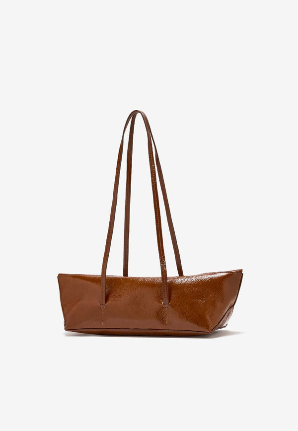 Christopher Esber Mini Gondola Leather Tote Bag Brown 24048357_BROWN