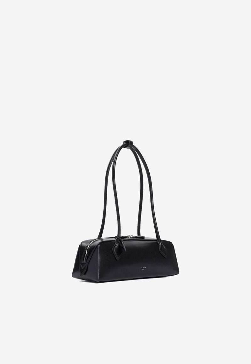 Medium Teckel Leather Shoulder Bag